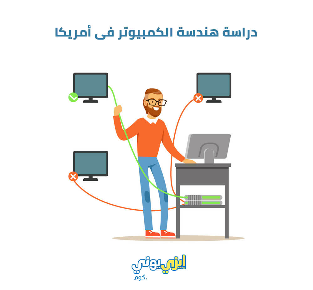 دراسة هندسة الكمبيوتر فى أمريكا