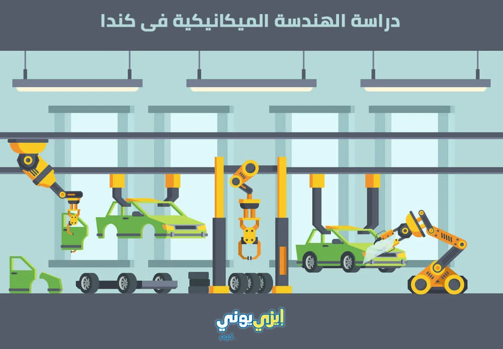 دراسة الهندسة الميكانيكية فى كندا