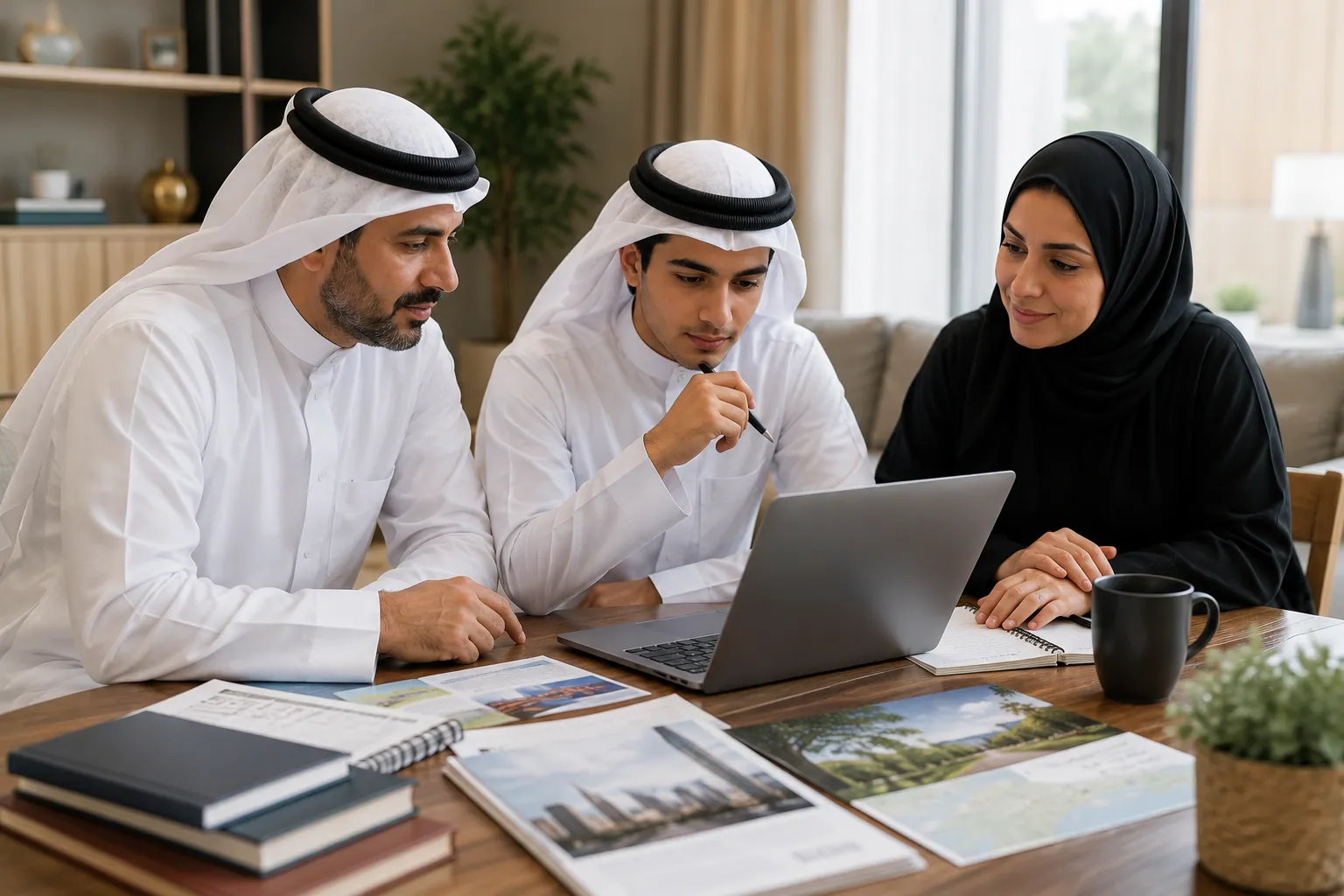 أسرة قطرية تناقش خيارات الدراسة الجامعية في ماليزيا